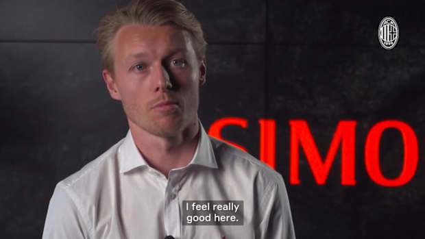 Simon Kjær:"I feel really good here"